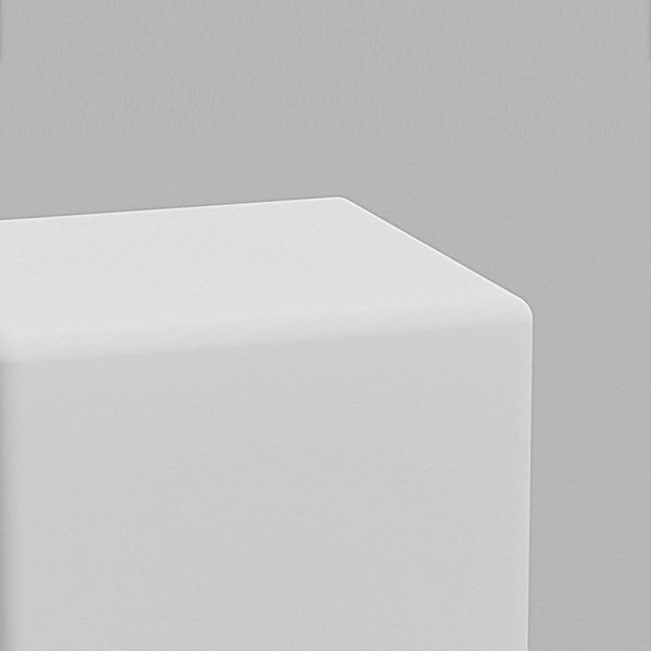 Solar-Powered Luminous LED Cube White Waterproof Outdoor Floor Light - Image 7