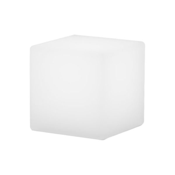 Solar-Powered Luminous LED Cube White Waterproof Outdoor Floor Light - Image 8