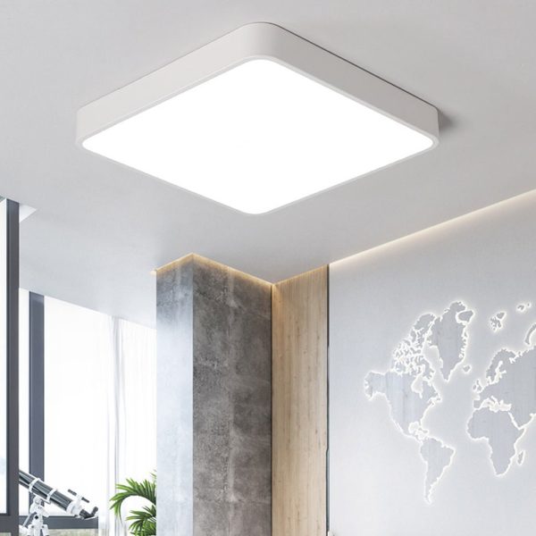 Square LED Flush Mount Light Baby Kids Lights Living Room Bedroom Ceiling Lights - Image 3