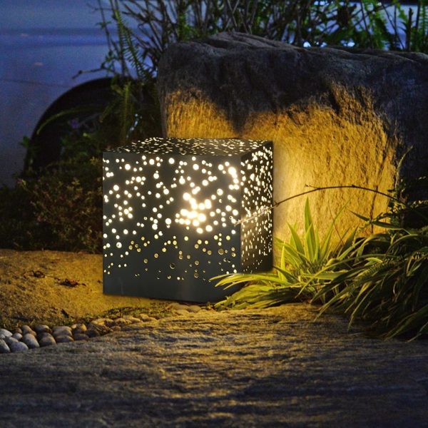 Square LED Outdoor Post Lights Pillar Light Deck Post Lights Garden Lights - Image 2