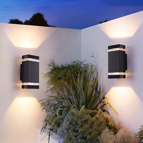 Square Up and Down Lights LED Outdoor Wall Lights Wall Sconce Lighting Wall Lamp - Image 4