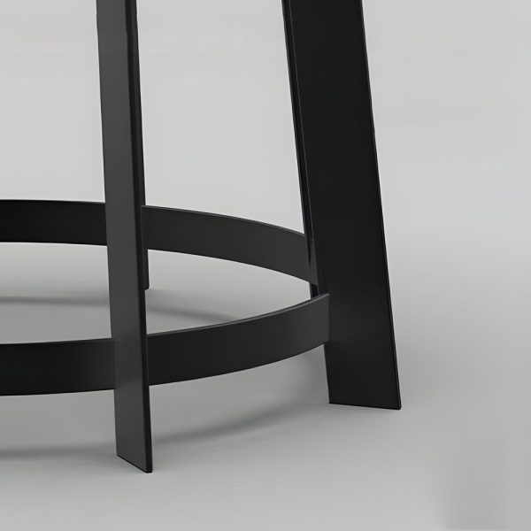 Stainless Steel Round Stool Solar Light Dual-Purpose Outdoor LED Fixture - Image 6