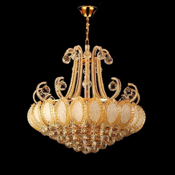 8-light Modern Gold/Silver Vintage Crystal Chandeliers For Living Room - Image 11