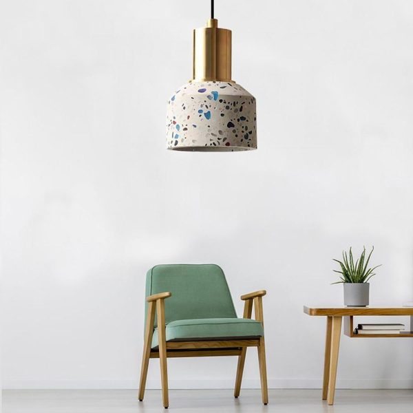 Industrial Round Pendant Light Shade Modern Metal Island Pendant Lighting - Image 9