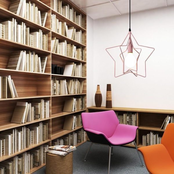 Multiple Star Shaped LED Modern Pendant Light Hanging Lamp Island Lights - Image 4