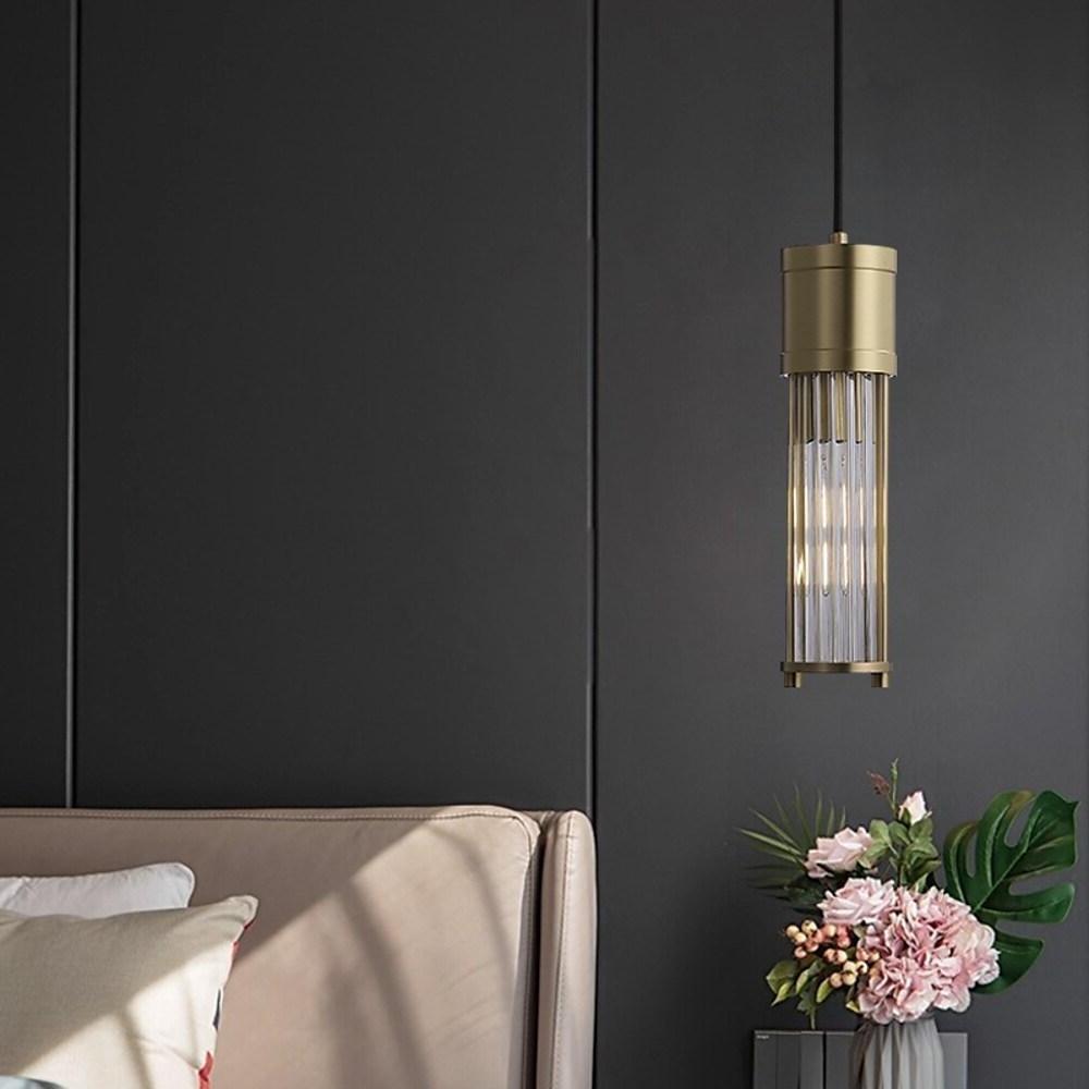 tzczqe1621502717094-491dbb85-48b8-46ce-b280-4b2ec80d327e-342316.jpg Cylinder Shaped LED Crystal Modern Pendant Light Island Lights Hanging Lamp - Image 1