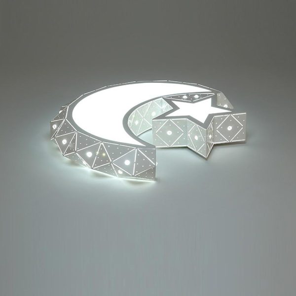 Moon Star Shaped LED Modern Ceiling Lights Flush Mount Lighting Hanging Lamp - Image 8
