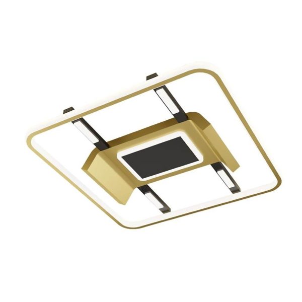 Square Metal Dimmable LED Modern Ceiling Lights Flush Mount Lighting - Image 5