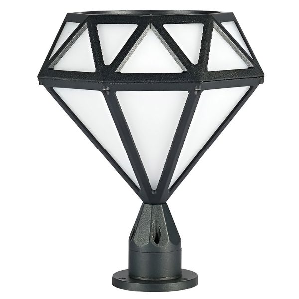 Unique Diamond-shaped LED Post Lights Outdoor Lights Waterproof Fence Post Lights - Image 9