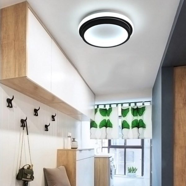 PVC Metal Flush Mounted Ceiling Light Modern LED Light - Image 7