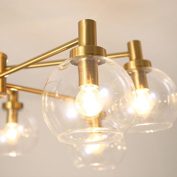 Sputnik Design LED Modern Ceiling Lights Flush Mount Lighting Hanging Light - Image 6