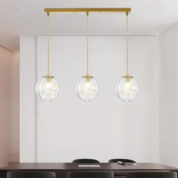 Nordic Artistic Glass Pendant Lighting Globe Pendant Lighting - Image 4