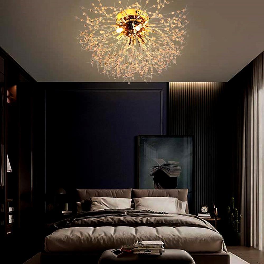 vymc1606117705495-54b8fef3-5e32-462c-859d-16cf73b627e0-401868.jpg Classic Design Metal Crystal LED Traditional Ceiling Lights with 6 Bulbs - Image 1