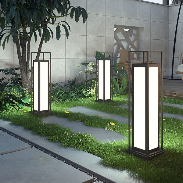 Column-Guard Tall LED Outdoor Lights Waterproof Pathway and Lawn Lighting - Image 4