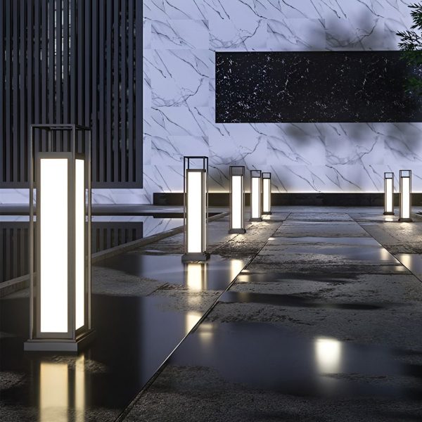 Column-Guard Tall LED Outdoor Lights Waterproof Pathway and Lawn Lighting - Image 6