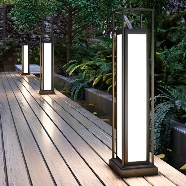 Column-Guard Tall LED Outdoor Lights Waterproof Pathway and Lawn Lighting - Image 5