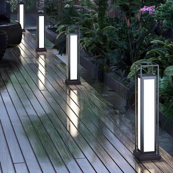 Column-Guard Tall LED Outdoor Lights Waterproof Pathway and Lawn Lighting - Image 8