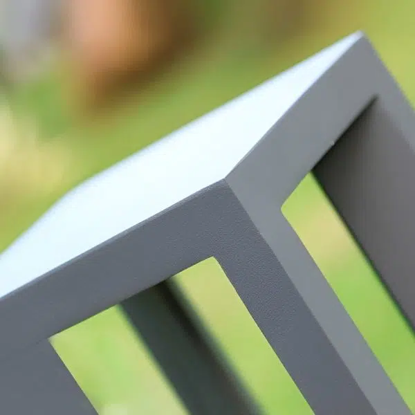 Black Aluminum Garden Bollard LED 7W 4-Beam Lighting - Image 17