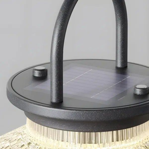 Waterproof Portable 3 Step Dimming USB Charging Solar Outdoor Lanterns - Image 6