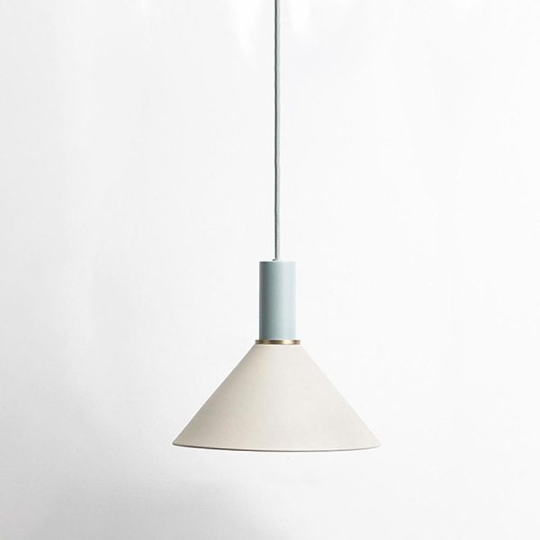 Modernist Cone Shaped Metal Island Pendant Lights Bedroom Ceiling Lights - Image 6