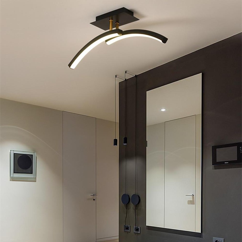 wfalkn1590489082415.jpg Creative Arc Shaped Dimmable LED Modern Flush Mount Ceiling Lighting - Image 1