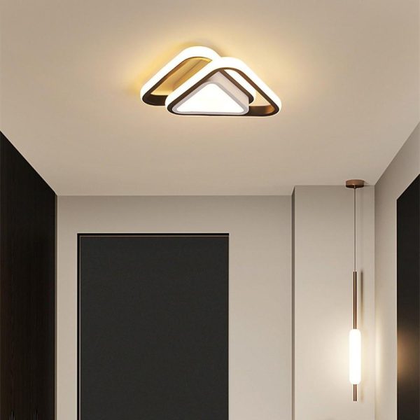 Multi Triangular Unique Kitchen Flush Mount Lighting Geometric LED Ceiling Lights - Image 4