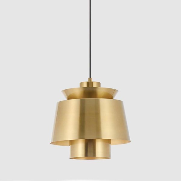 Creative Cylindrical Electroplated Metal LED Modern Pendant Lighting - Image 8
