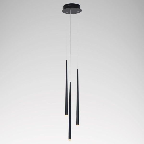 Chic Modern Metal Acrylic Rustic Chandeliers Eye Protection Ceiling Light - Image 4