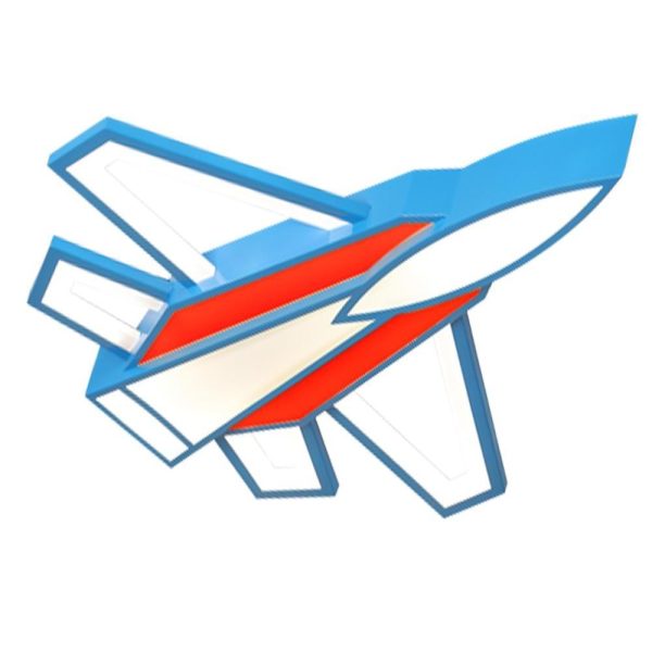 Cartoon Airplane LED Modern Ceiling Lights Flush Mount Lighting Ceiling Lamp - Image 6