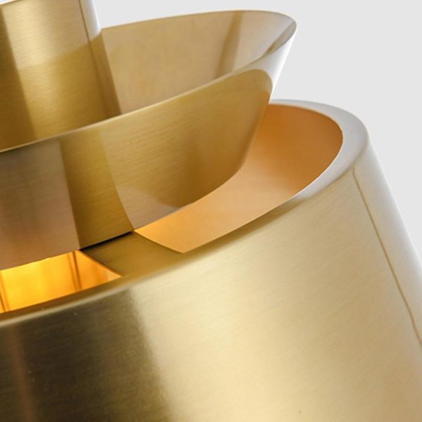 Creative Cylindrical Electroplated Metal LED Modern Pendant Lighting - Image 10