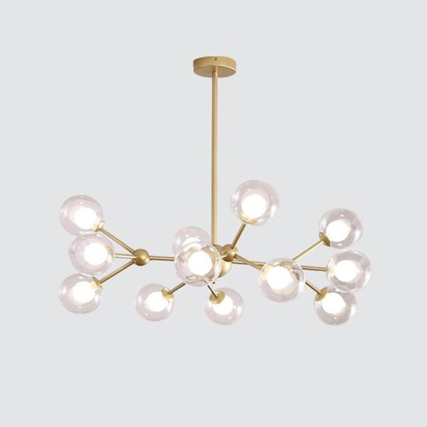 Modern Sputnik Chandelier Bubble Chandelier 12 Bulbs - Image 6