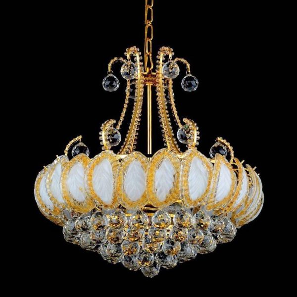 8-light Modern Gold/Silver Vintage Crystal Chandeliers For Living Room - Image 13