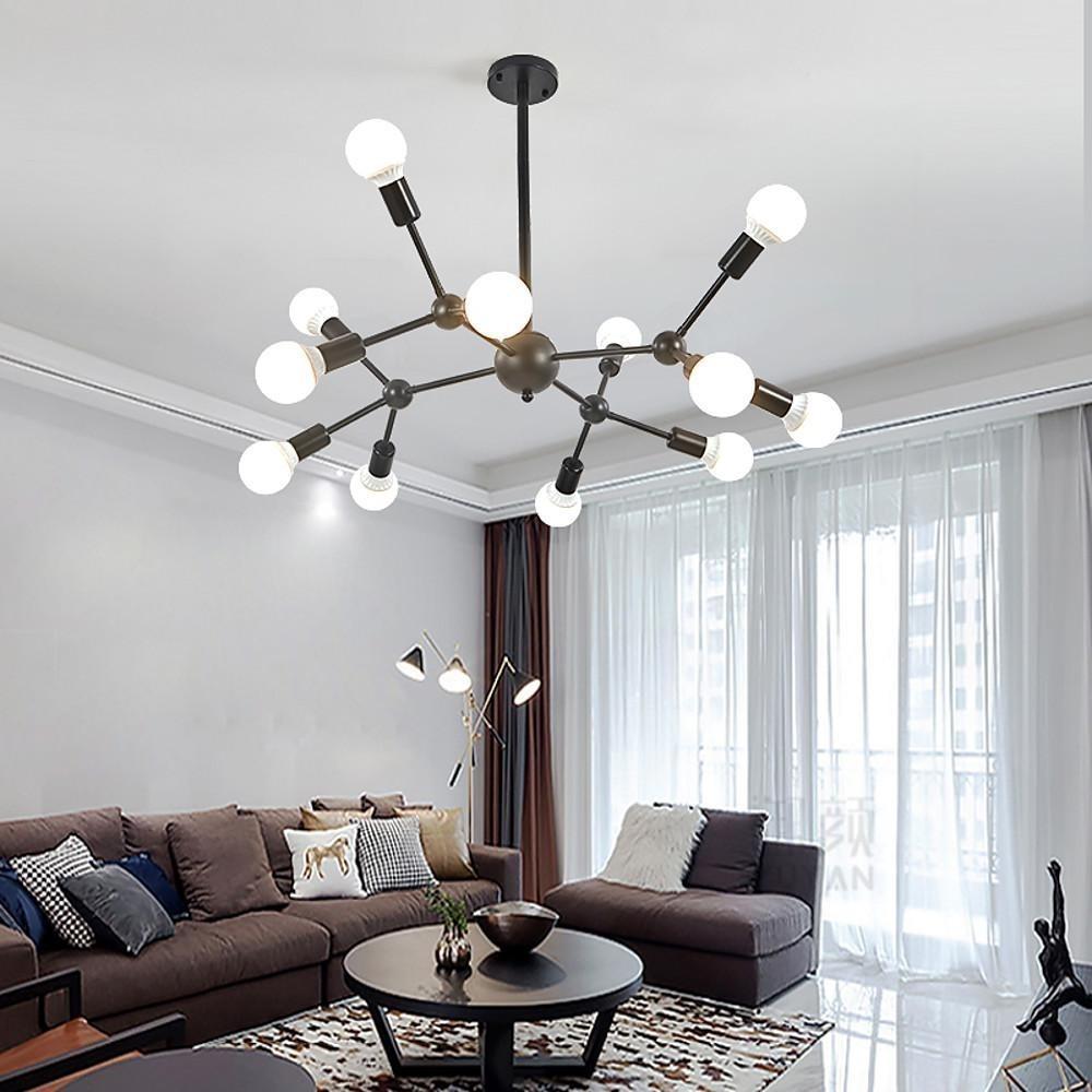 yftysg1583490991510-414147-bfd63ea6-c995-409c-8dab-e43d3d24e80f.jpg Nordic Sputnik Chandelier Bubble Chandelier Brass Chandelier 12 Bulbs - Image 1