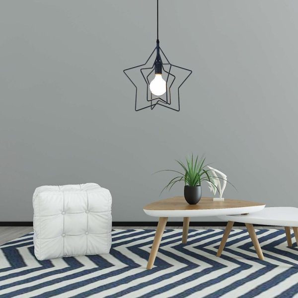 Multiple Star Shaped LED Modern Pendant Light Hanging Lamp Island Lights - Image 3