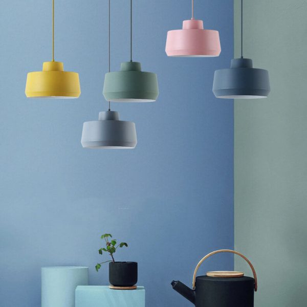 Macaron Candy Jar 1-Light Aluminum Pendant Light - Image 2