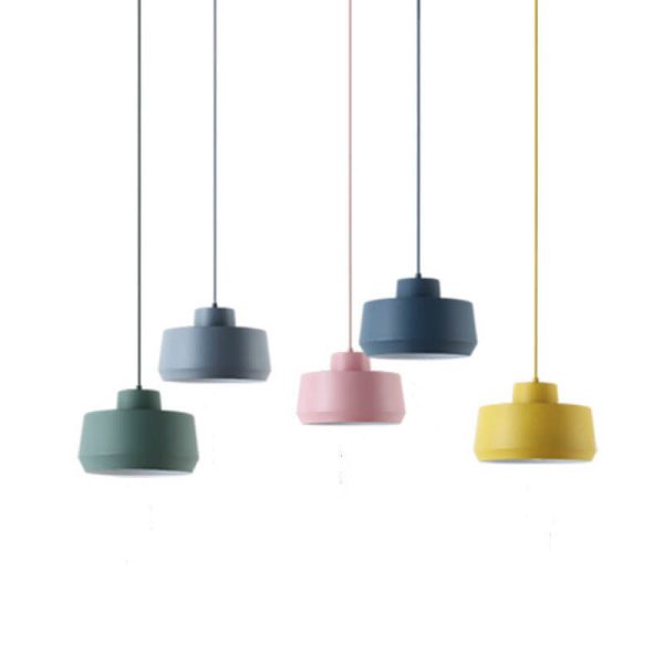 Macaron Candy Jar 1-Light Aluminum Pendant Light - Image 11