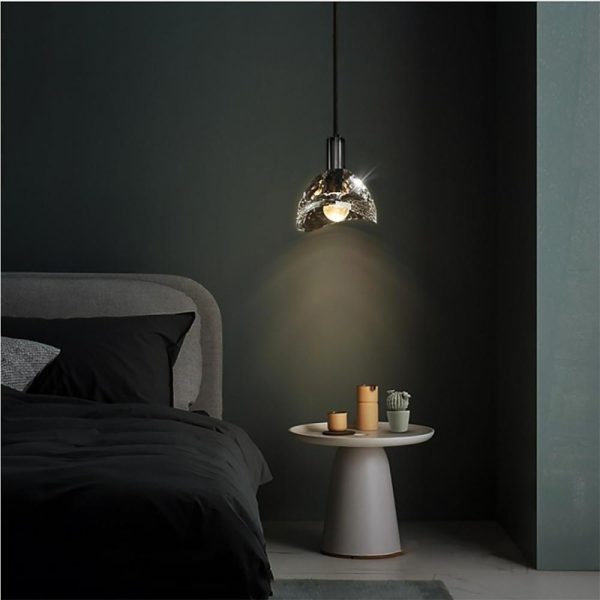 LED Nordic Crystal Pendant Lighting Island Lights Hanging Lamp Chandelier - Image 3
