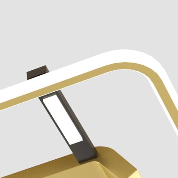 Square Metal Dimmable LED Modern Ceiling Lights Flush Mount Lighting - Image 6