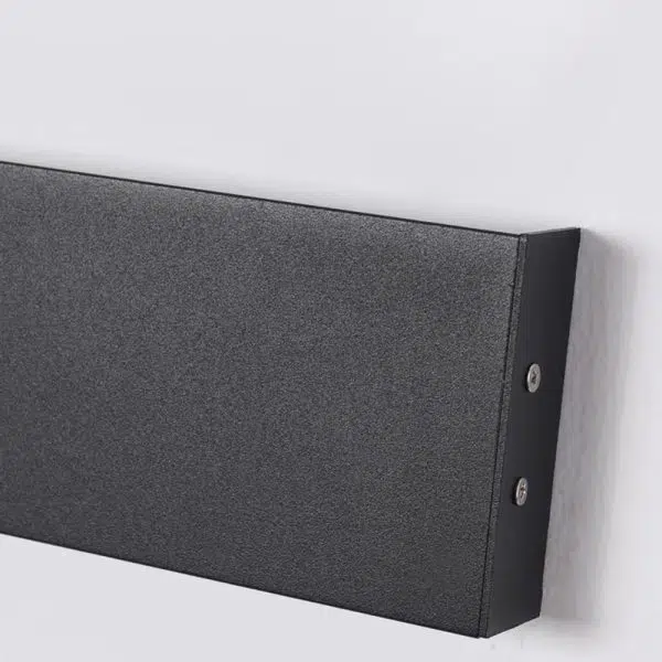 LED Long Strip Metal Waterproof Black Minimalist Outdoor Wall Lights - Image 8