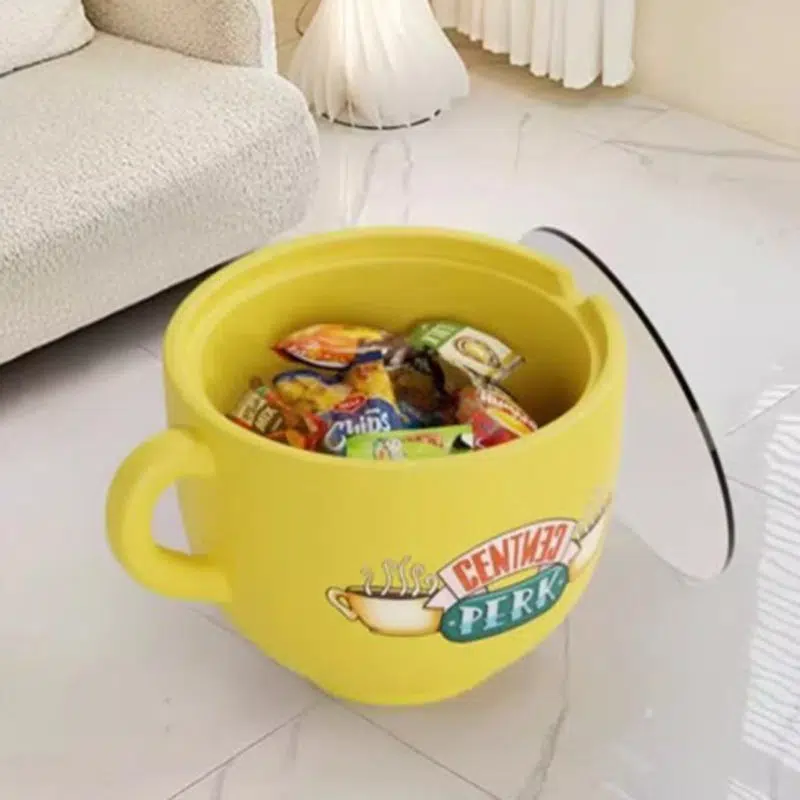 003-f33e357e-17f2-4fc4-91e3-c76101eef155.jpg Contemporary Creative Round Coffee Cup Glass Resin End Table 1-Storage For Living Room - Image 1