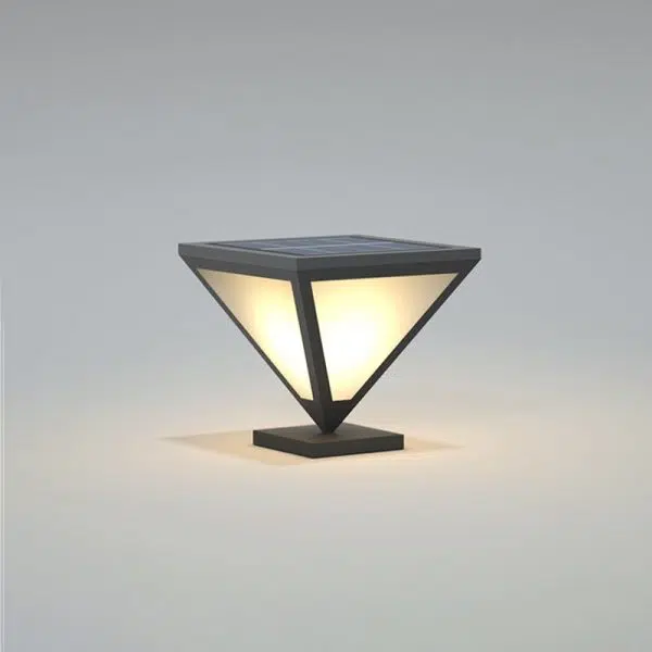 Solar Powered Geometric Shape LED Waterproof Solar Lights Outdoor Lamp - Image 8