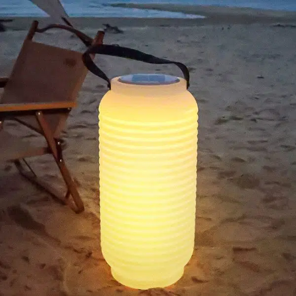 Solar Waterproof Decorative Lanterns PE Camping Portable LED Outdoor Light - Image 3