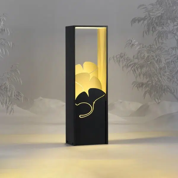 Contemporary Industrial Waterproof LED Post Lamp Lawn Landscape Light For Outdoor Patio - Image 10