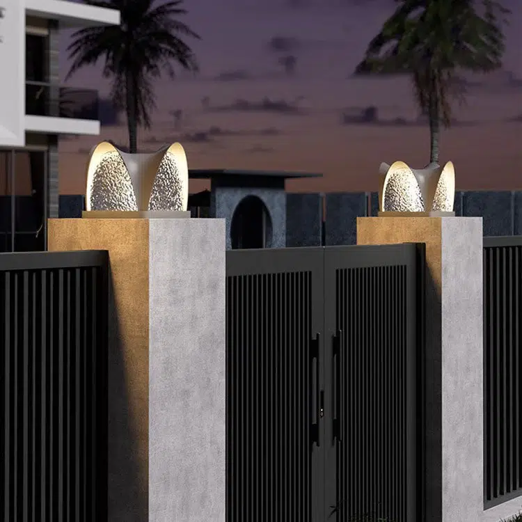 01-cffdb382-3ee1-45d1-8a43-5ad5bab52996.jpg Modern Art Deco Solar Curve Cube LED Outdoor Landscape Light For Garden - Image 1