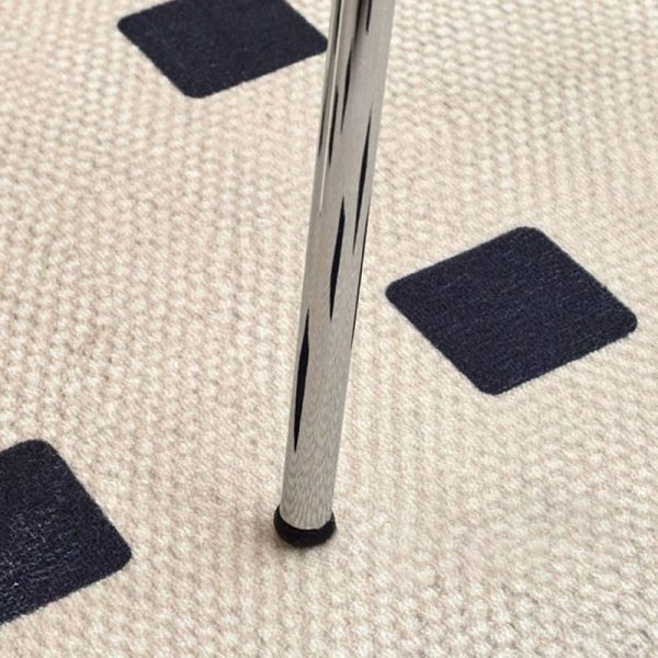 Contemporary Scandinavian Leather Metal Sponge Round Arc Dining Chair Backrest For Dining Room - Image 10