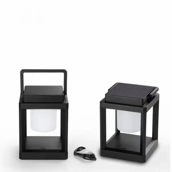 Modern Simplicity ABS Square Solar LED Outdoor Light For Camping - Image 6