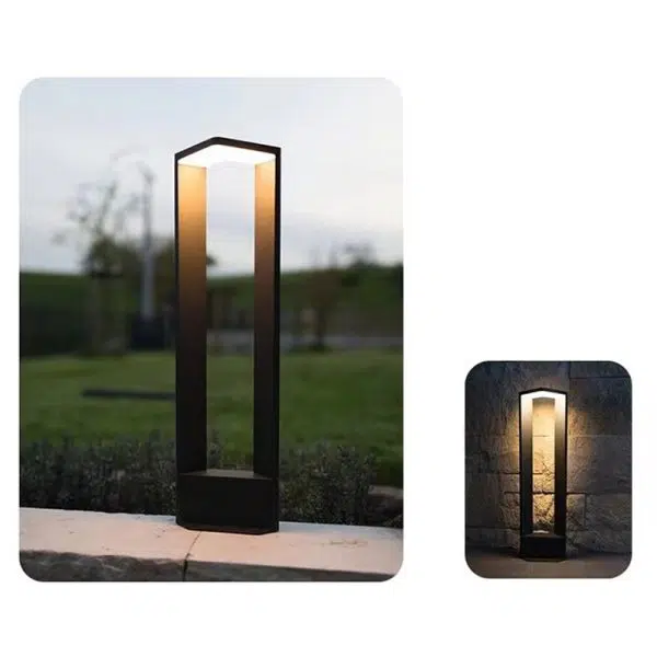 Modern Minimalist Waterproof Rectangular Aluminium Acrylic LED Landscape Lighting Outdoor Light For Outdoor Patio - Image 14