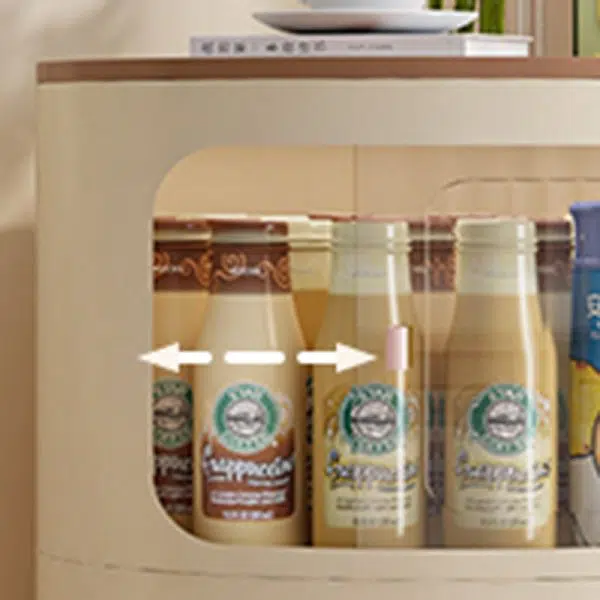 Contemporary Creative Round PP PET End Table 2/3/4 Storage For Living Room - Image 9