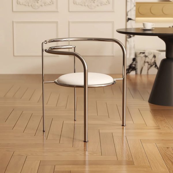 Contemporary Scandinavian Curved Back Ash Wood Sponge Dining Chair Backrest For Dining Room - Image 18