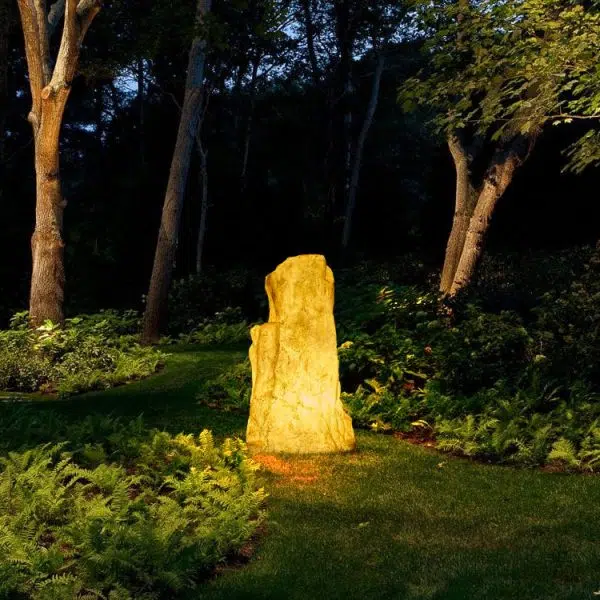 Contemporary Creative Resin Imitation Mountain LED Lawn Landscape Light For Outdoor Patio - Image 3